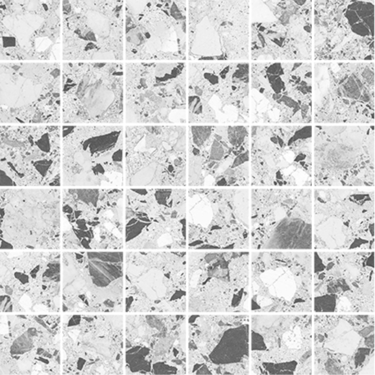 Milzetti - 2X2/12X12 Pebble, Frost, Brushed